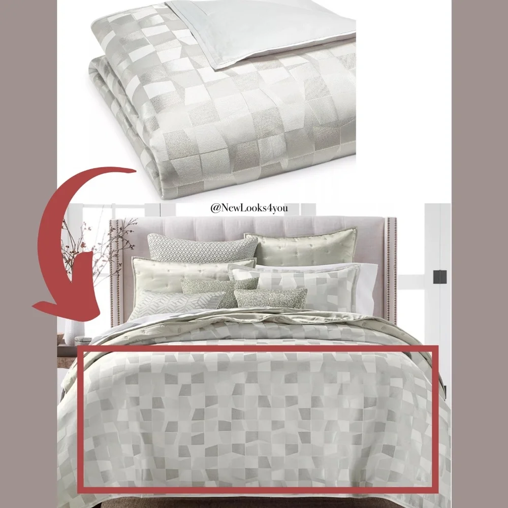 NEW [ Full/ Queen ] Duvet Cover for‎ Hudson Park Facets